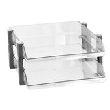 Desk File Letter Tray Layered Classified Documents Rack Acrylic Office Storage Rack Transparent 2 V1294-YM0626-3117220312913