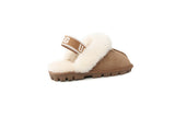DKUGG ANSLEY SLIPPER - Size M 37/38 - Chestnut V1021-DK091_CHESTNUT_M