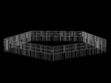 Mountview 25 Pcs Garden Fence Border Rustproof Metal UM2125-AU