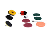 11PCS Drill Brush Attachment Power Scrubber Polishing Pad for Wall Cleaning Ground Dust Removal V1294-YM0901-3114210067011