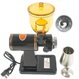 Electric Coffee Grinder - Stainless Steel Automatic Bean Grinder for Household Use V1263-JX-4450