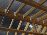 50 Pcs Joist Hanger, Inner Dimensions 1.57 x 1.50 x 7.83 inch / 40 x 38 x 199 mm, Rafter Hurricane V952-TLDJ210INCH5HCMQL001V0