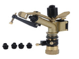 DN25 Rocker Arm Rotating Sprinkler Adjustable Angle Impact Sprinkler Garden Irrigation Tool V1294-YM0901-3111210224811