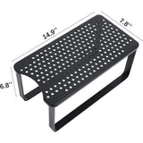 Water Filter Dispenser Stand with Drip Tray - 7.9''W x 14.9''D x 6.8''H, Metal Stand Designed For V1192-AZ-W-1042