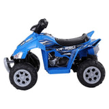 Rigo Kids Ride On Car ATV Quad Motorbike Electric Outdoor Toys 12V Blue RCAR-ATV-XL-BU
