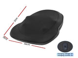 Livemor Back Massager with Heat, Cordless Electric Neck & Shoulder Massager Pillow, 3-Speed Deep BACK-MASSAGER-TRI-BK
