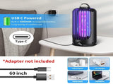 Bug Zapper for Indoor Outdoor, Rechargeable Mosquito Zapper with 3600V High Powered, Electric Pest V1192-AZ-W-16873