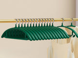 Premium Velvet Hangers, Heavyduty- Non Slip No Shoulder Bump Suit Hanger - Chrome Hooks,Space Saving V1189-LWWAL-20260401-06907