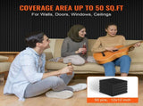 Acoustic Foam Panels 50 Pack 12 x 12 x 2 in for Studio Wall and Ceiling V952-FZZSPMBHSL12FC3IHV0
