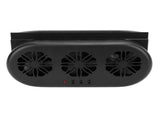 Solar Powered Car Exhaust Fan 5000RPM Air Circulation Vehicle Cooling Vent Fan with USB Interface V1294-YM0901-3113240150911