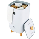 35L Large Towel Warmer Bucket with LED Screen Drying Fuction & Timer White V952-MJJRTBS35LLE62PLTV3