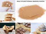 4000 Pcs Unbleached Parchment Paper Baking Sheets, Inches Non-Stick Precut Baking Parchment, Perfect V1370-AZ4-07791