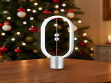 Silver Magnetic Balance LED Table Lamp USB-Powered, Dimmable Eye-Care Light with Award-Winning V1107-MAGNETIC BALANCE LED TABLE LAMP3