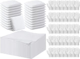 60 Pcs Wood Staining Applicator Kit Include Microfiber Sponge Applicator Pads Cotton Lint Free Cloth V1259-DP01-F-121