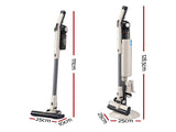 Devanti Cordless Vacuum Cleaner with Auto-Empty Dust Station, 18kPa Powerful Suction 1.05kg VAC-CL-V1P-CE