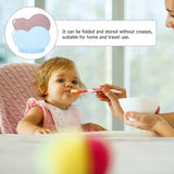 2Pcs Heat-resistant Placemat Silicone Non-slip for Kids Rectangle Home Use V1370-AZ4-15418