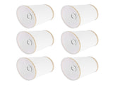 6Pcs European Style Lampshade Cover for Chandelier Wall Light W/E14 Interface Lamp Base Round Mouth V1294-YM0718-3119200178411