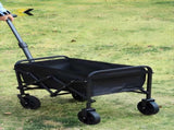 Foldable Camping Wagon Retractable Handle, Lightweight Design for Outdoor Trips, Beach & Picnics V1107-FOLDABLE CAMPING WAGON