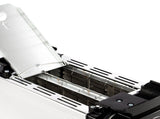 RAF R.262 Dual-Slot Toaster with Stainless Steel Finish, Adjustable Browning Control, and Dual-Sided V1341-ZY-T78TL86Z-SILVER