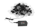 Outdoor String Light with 40 G50 Bulb Waterproof Solar USB Charging Transparent Shell Decorative LED V1294-YM0901-3119240046512