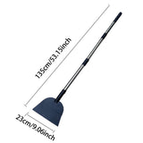 Multifunctional Garden Cleaning Shovel, Heavy-Duty Stainless Steel Flat Shovel with 54" Adjustable V1366-AZ2-W-16395