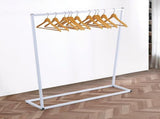 Commercial Clothing Garment Rack Retail Shop White V63-835731