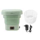 9L Portable Washing Machine Foldable Small Laundry Machine Automatic Baby Underwear Washing Machine V1294-YM0901-3113230415311
