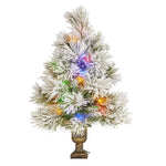 61cm Majestic Snow Prelit Tabletop Christmas Tree 112_OPMS2P