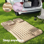 Weisshorn Car Mattress 175x130 Inflatable SUV Back Seat Camping Bed Beige CB-MT-175X130-BG