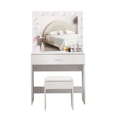 Levede Dressing Table Set Makeup Mirror VM1017-WH
