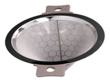 Cone Shaped Strainer Double Ear Stainless Steel Small Strainer for Coffee Tea Leaves Milk Tea V1294-YM0901-3118210147011