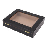 Cigar Humidors Box Transparent Window Cigar Humidor Mini Portable Cigar Box with Mechanical V1294-YM0626-3117230001511