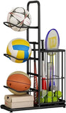 CARLA HOME Ball Storage Rack - 3-Tier Sports Organiser V178-36520