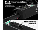 LockMaster Single Swing Gate Opener 40W Full Solar Power Automatic GO-SWING-M01-40W-SOLAR
