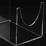 2pcs Acrylic Display Stand Transparent Holder for Home Office and Craft Showcase V1370-AZ4-11390