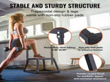 Plyometric Jump Box, 12 Inch Plyo Box, Steel Plyometric Platform and Jumping Agility Box, Anti-Slip V952-TXTD12YCGTHSPEBZRV0