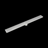 800mm Bathroom Shower Stainless Steel Grate Drain w/Centre outlet Floor Waste V63-832801