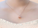 Gift Box - Heart Lock Rose Gold Aroma Necklace Purify Oil Blend V760-GBAJ - 37