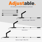Extendable Gutter Cleaning Tool with L-Shaped Scoop Head and Hanging Hook for Removing Leaves and V1341-ZY-QEZE7J2F-SILVER