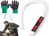 4Pack 30" Bendable LED Flashlight Stick Rechargeable, Classic with 1 Pair Gloves, Flexible Work V1107-124-84895-WHT-4PACK