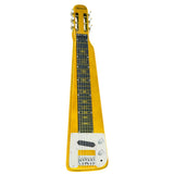 Karrera 29in 6-String Lap Steel Hawaiian Guitar - Metallic Gold ELE-LAP-6S-OR