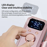 Professional Nail Drill Quiet and Efficient, LED Digital Display, 31 Accessories for All-in-One V1232-ZJCTJ001