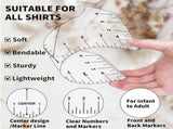 T-Shirt Alignment Ruler with Center Guide for Heat Press and Screen Printing, T-Shirt Alignment V1237-ZY-917-015
