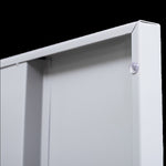 4-Door Vertical Locker for Office Gym Shed School Home Storage V63-832531