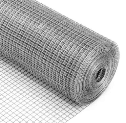 YES4PETS 1 x 50M Galvanised Wire Mesh Garden Pet Chicken Coop Fencing Bird Netting Mesh V278-CHICKEN-WIRE-1X50M