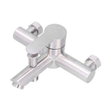G1/2 Stainless Steel Brushed Bathtub Faucet Cold Hot Water Mixing Valve Triple Shower Faucet V1294-YM0901-3111210292011