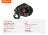 Synthetic Winch Rope, 9.5 mm x 30.5 m, 117.9 kN, Synthetic Winch Line Cable Rope with Protective V952-HCJPSJYX38IN93VS7V0