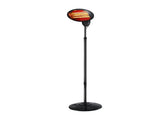 Devanti Electric Patio Heater 2000W EPH-2000-BK