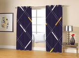 Modern Digital Printing Blackout Curtains Shade Window Drapes for Bedroom Living Room214x214cm V1294-YM0901-3117200102313