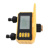 Solar Sprinkler Timer 2 Outlet Auto Timing Rain Delay Water Timer for Garden Yard Irrigation V1294-YM0901-3111250081411